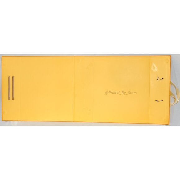LOUIS VUITTON Orange Foldover Open Sleeve Magnetic Gift Box 16.5 x 13.75 x 4.75 - Picture 13 of 16